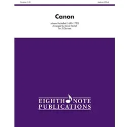 Canon – Clarinet Quintet