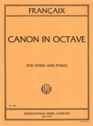Canon in Octave – Horn and Piano