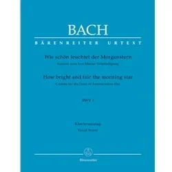 Cantata No. 1 “Wie schon leuchtet…” – Vocal Score (Ger/Eng)