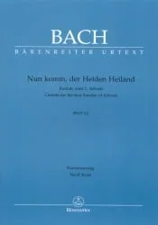 Cantata No. 62 Nun komm, der Heiden Heiland – Vocal Score