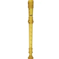 Canto CR101 Yellow 1-Piece Soprano Recorder – Baroque Fingering