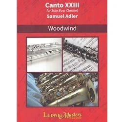 Canto XXIII – Bass Clarinet Unaccompanied
