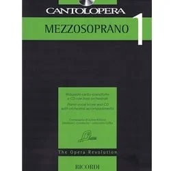 Cantolopera: Mezzo-Soprano – Book 1 (Book/CD)
