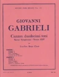 Canzon Duodecimi Toni – Ten-Part Brass Choir
