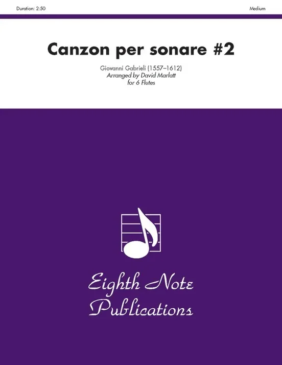 Canzon Per Sonare #2 6 Flutes