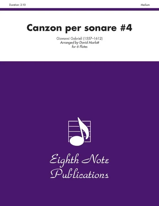 Canzon Per Sonare #4 6 Flutes