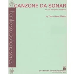 Canzone da Sonar – Alto Saxophone and Piano