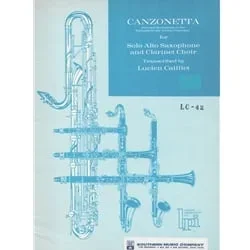 Canzonetta (2nd Mvt. from Violin Concerto) – Alto Sax and Clarinet Choir