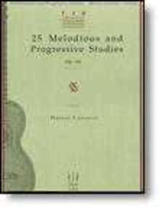 Carcassi – 25 Melodious And Progressive Studies Op 60 Guitar (Softcover Book)