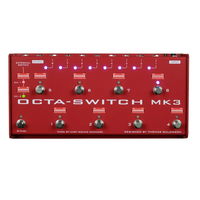 Carl Martin OctaSwitch MK3 Programmable Loop Switcher Pedal