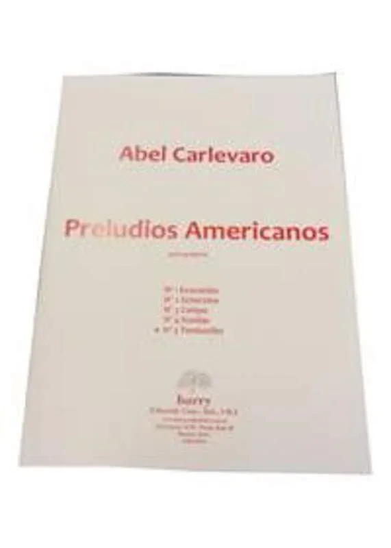 Carlevaro – Preludios Americanos No 5 Guitar (Softcover Book)