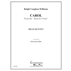 Carol from the “Suite for Viola” – Brass Quintet
