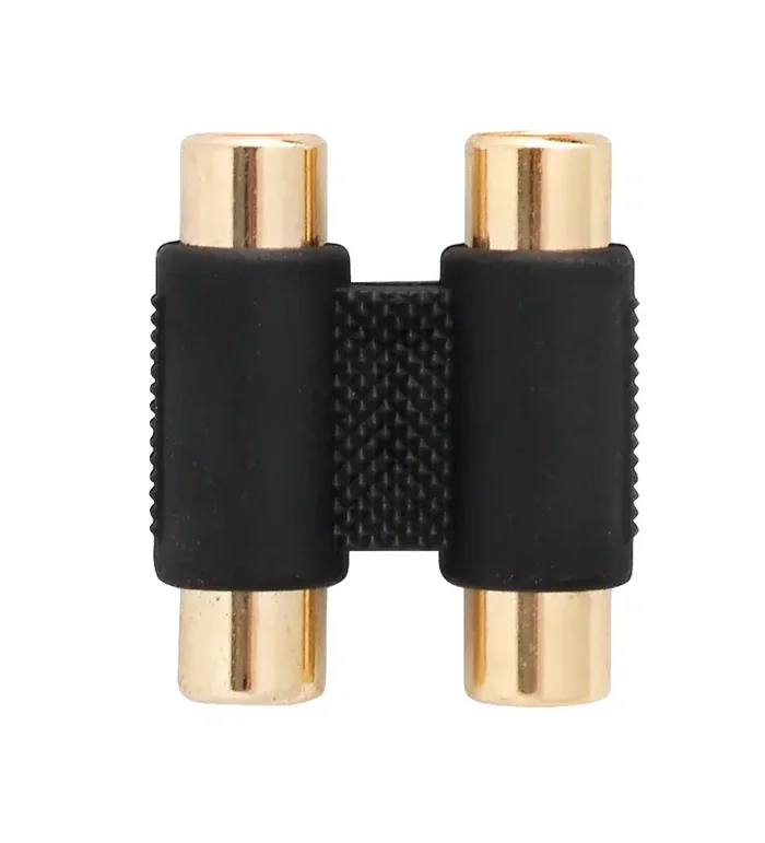 Carson Cable Co 2x RCA Female to 2x RCA Female Audio Cable Adapter