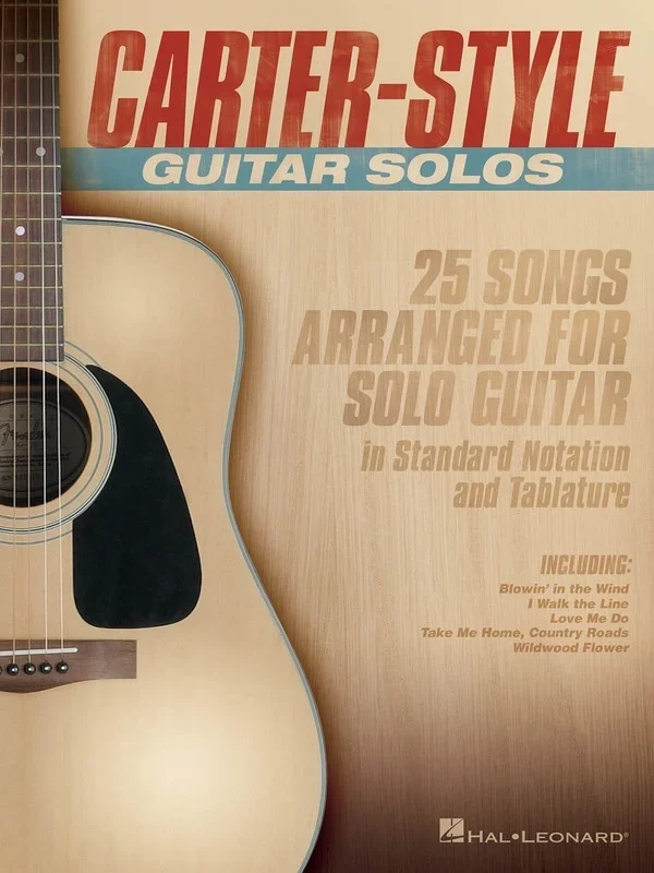 Carter Style Guitar Solos TAB (Softcover Book)