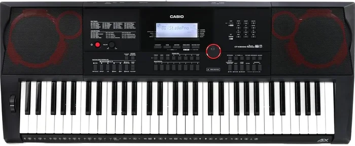 Casio CT-X3000 61-Key Portable Arranger Keyboard (Black)