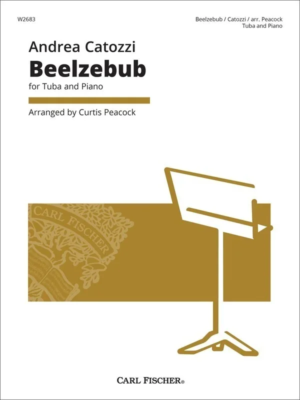 Catozzi – Beelzebub Tuba/Piano (Softcover Book)