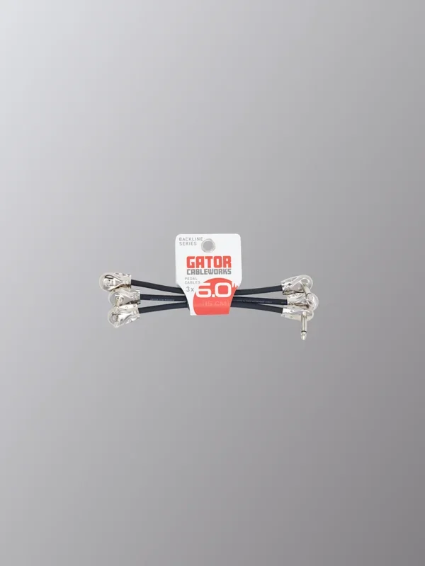 CBW-Backline Series 3-Pack of 6 Inch RA to RA Patch Cables