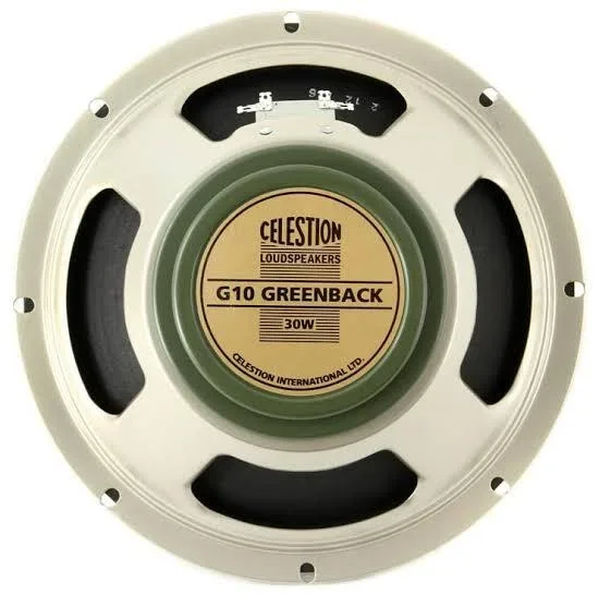 Celestion G10 Greenback 8 Ohm 30w 10″ Guitar Speaker