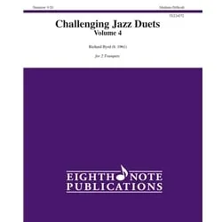 Challenging Jazz Duets Volume 4 – Trumpet Duet