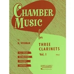 Chamber Music, Volume 1 – Clarinet Trio