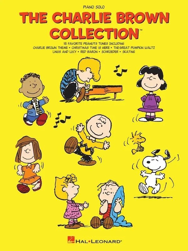 Charlie Brown Collection Piano Solo (Softcover Book)
