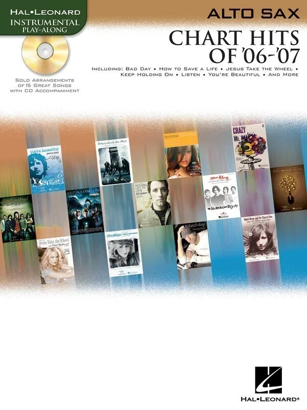 Chart Hits Of 06 07 Book/CD Alto Sax (Softcover Book/CD)