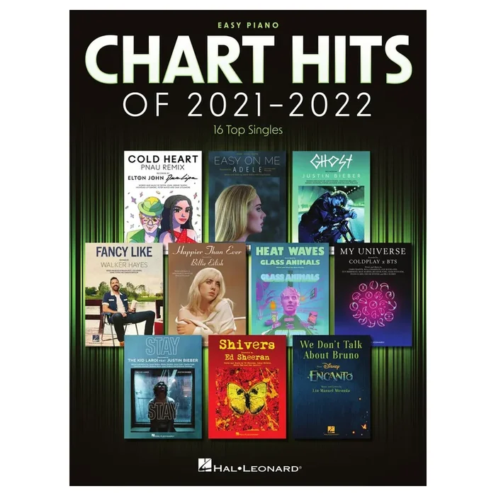 Chart Hits of 2021-2022 (Easy Piano)