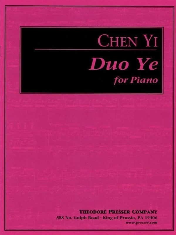 Chen Yi – Duo Yi For Piano (Softcover Book)