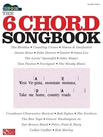 CHERRY LANE 02502277 The 6-Chord Songbook