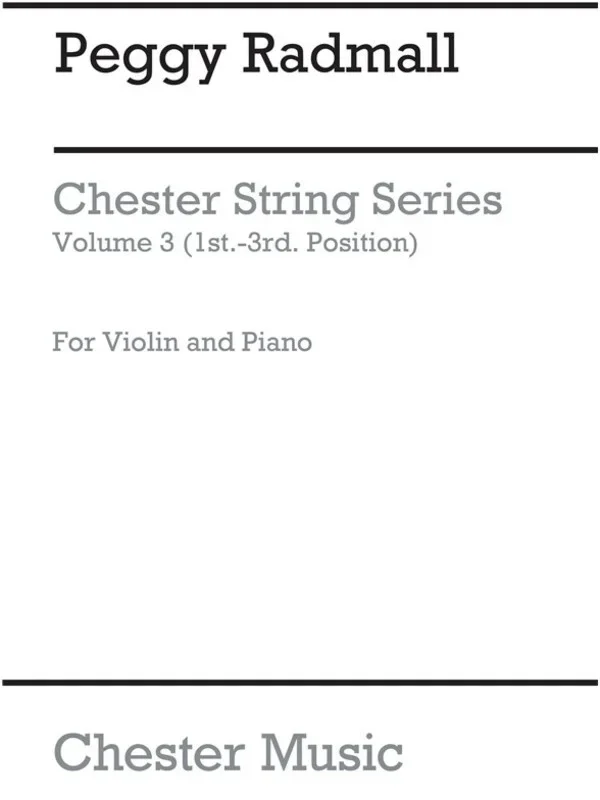 Chester String Series Violin Book 3 (Softcover Book)