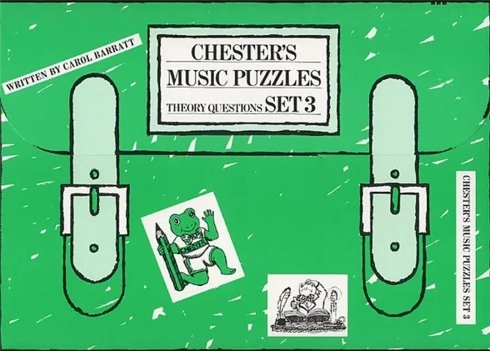 Chesters Music Puzzles Set 3 (Softcover Book)