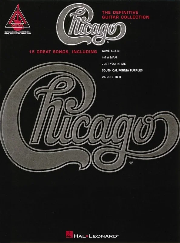 Chicago – Definitive Guitar Collection Guitar TAB Rv (Softcover Book)