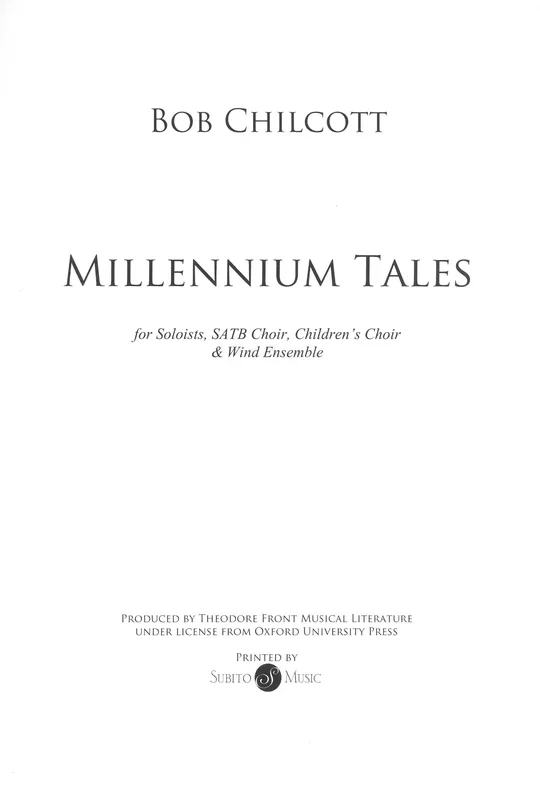 Chilcott: Millennium Tales