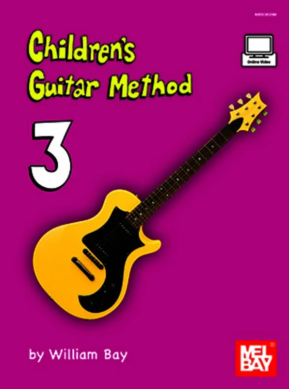 Childrens Guitar Method Vol 3 Book/Olv (Softcover Book/Online Video) Book