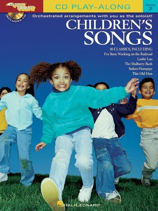 Childrens Songs EZ Play CD Play Along Book/CD (O/P) (Softcover Book/CD)