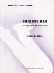 Chinese Rag – Sax Quartet SATB