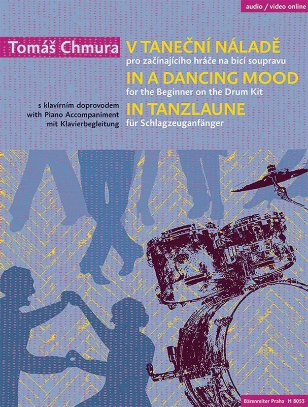 Chmura – In A Dancing Mood Drum Kit Book/Piano/Online Media