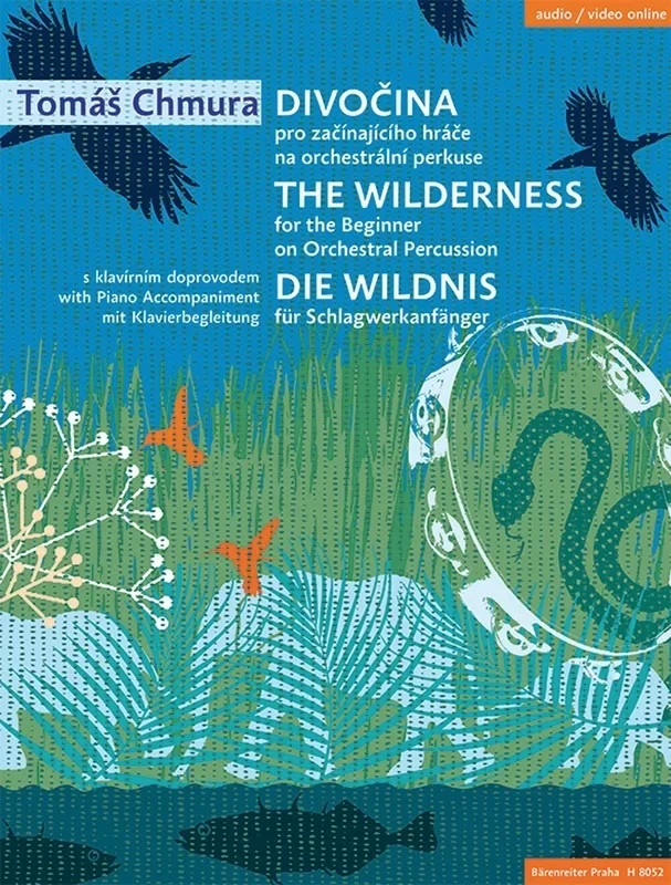 Chmura – The Wilderness Orch Percussion Book/Piano/Online Media