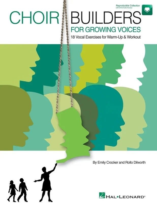 Choir Builders For Growing Voices Book/CD Reproduc (Softcover Book/CD)