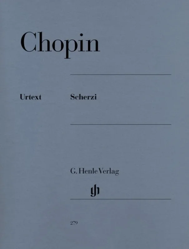 Chopin – Scherzos Urtext Ed Zimmermann Theopold (Softcover Book)