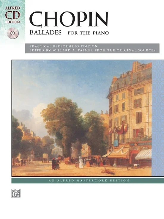Chopin Ballades For Piano Book/CD