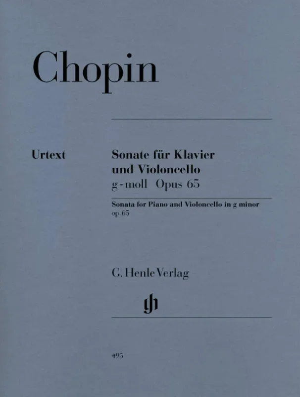 Chopin: Cello Sonata in G Minor, Op. 65