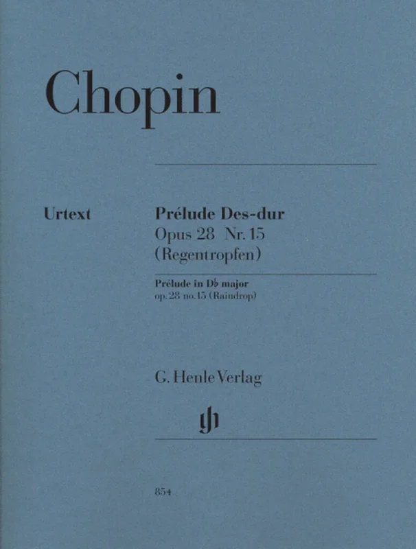 Chopin: Prélude in D-flat Major, Op. 28, No. 15 ( “Raindrop “)