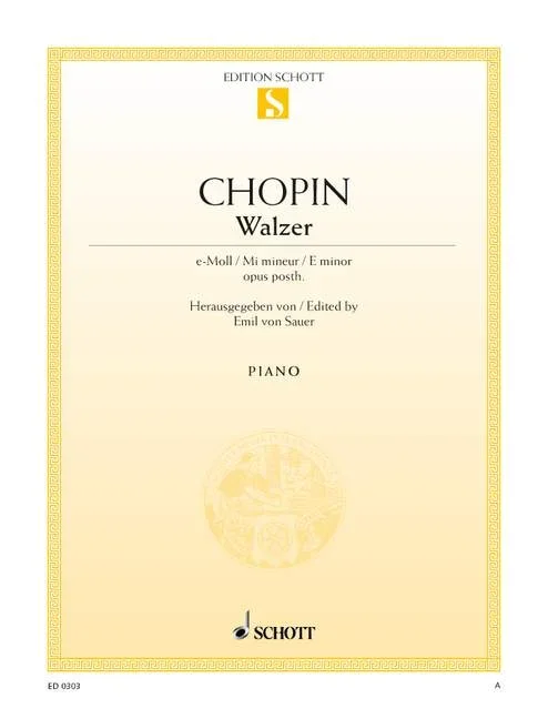 Chopin: Waltz in E Minor, B. 56, KK IVa/15
