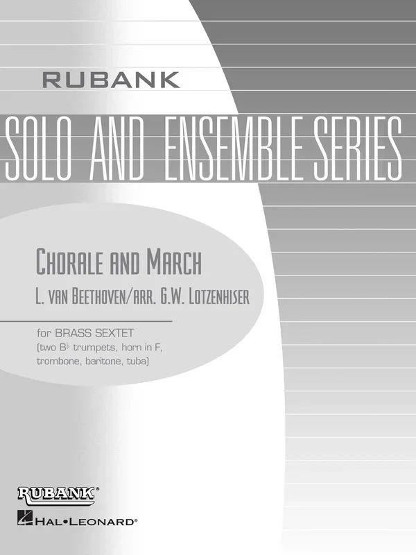 Chorale And March Brass (Music Score/Parts)