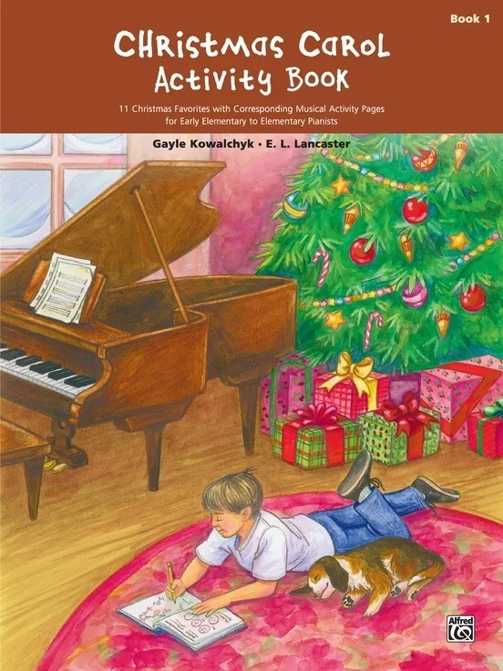 Christmas Carol Activity Book Book 1 – Piano