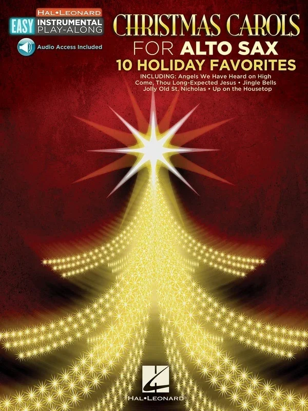 Christmas Carols For Alto Sax Book/Online Audio (Softcover Book/Online Audio)