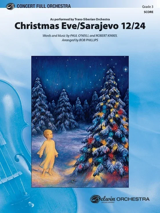 Christmas Eve/Sarajevo 12/24 Full Orchestra Gr 3 Score