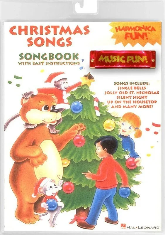 Christmas Favorites Harmonica Fun (Softcover Book)