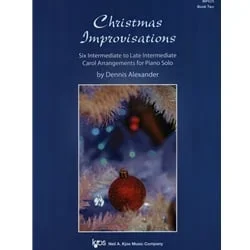 Christmas Improvisations, Book 2 – Intermediate to Late Intermediate Piano